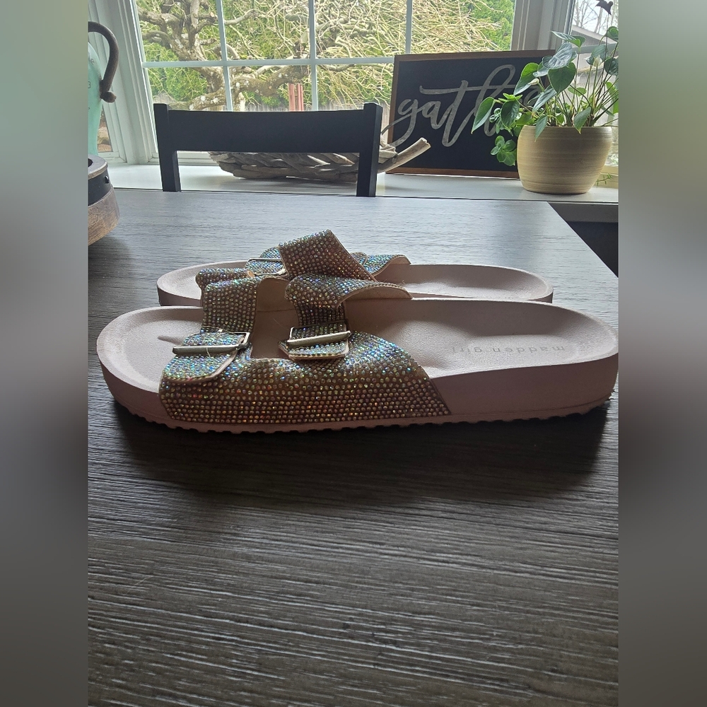 Madden Girl Sparkling Sandals - Multi Color - image 3